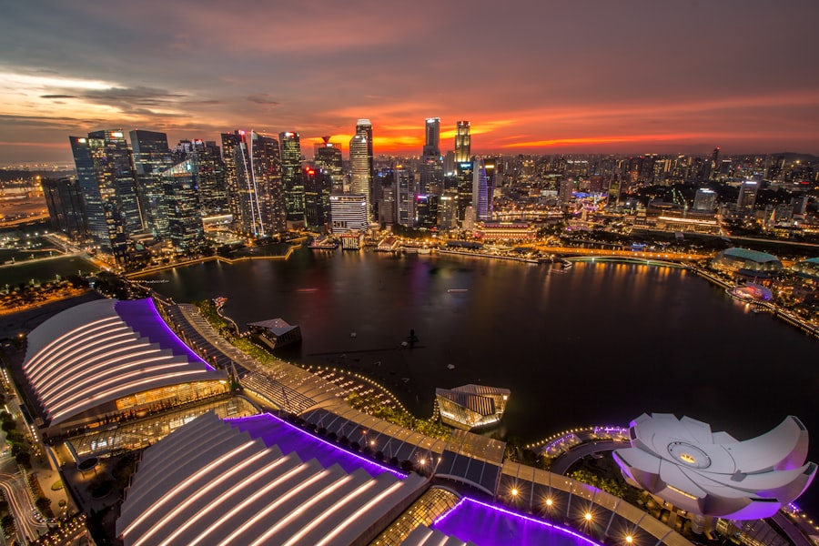 Photo Urban skyline